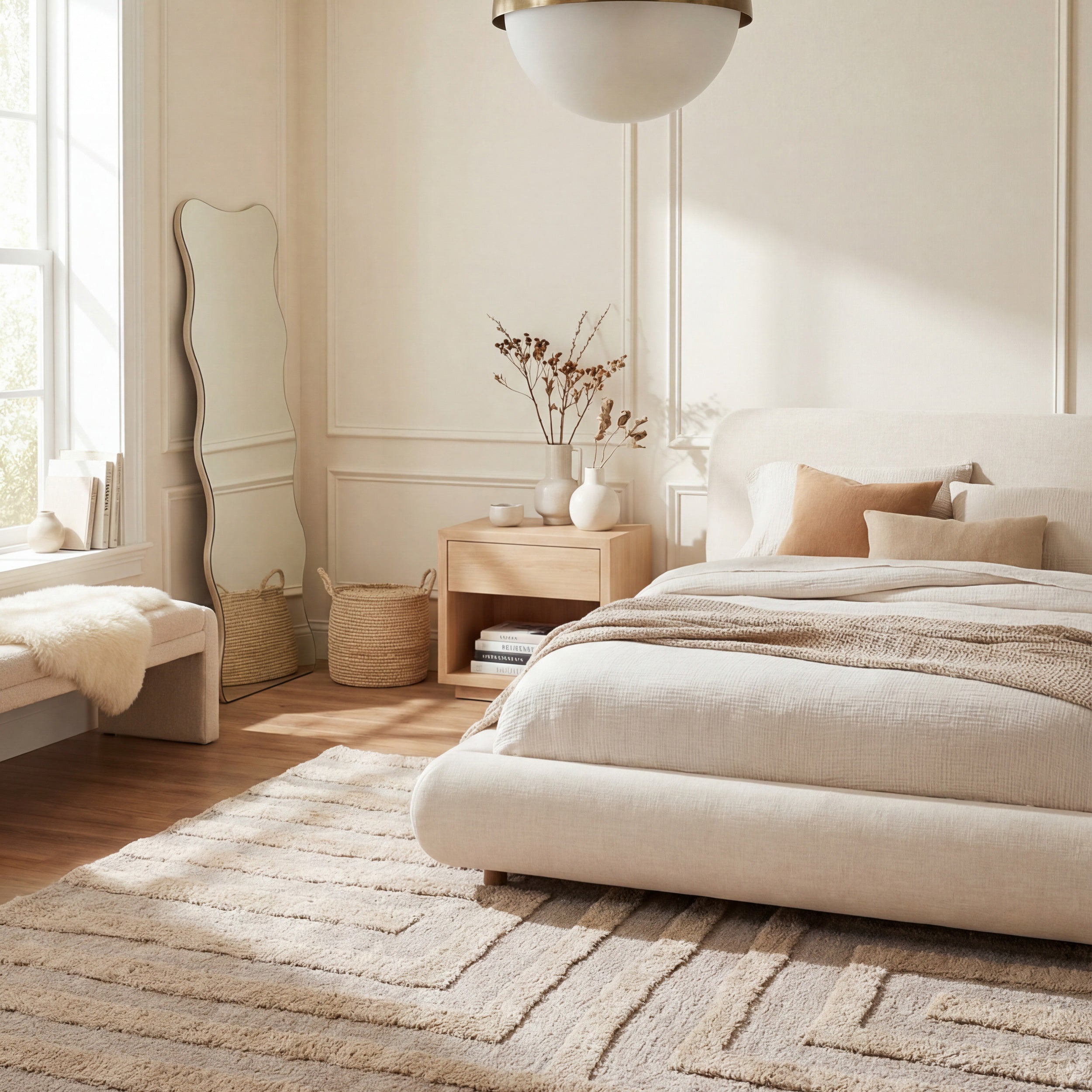 Shevina Handmade Washable Wool Rug RUGS - wool Dash & Albert