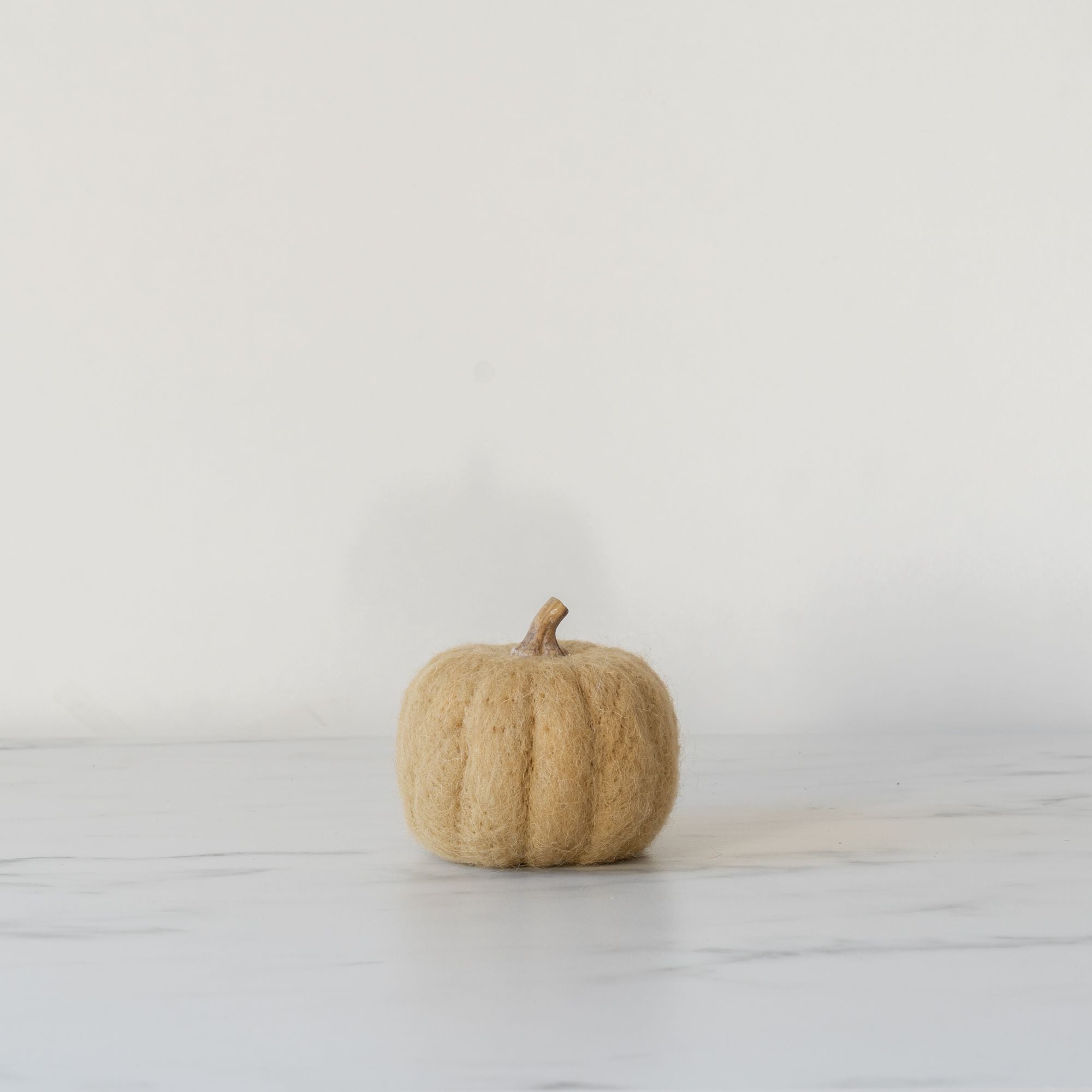 Felt Pumpkin - Olive