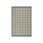 Sundara Modern Plaid Indoor/Outdoor Rug RUGS - synthetic Dash & Albert Blue Multi 2' x 3'