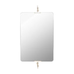 Amaranthe Accent Mirror MIRROR - Accent Mirror Surya Antiqued Metallic - Silver 46"