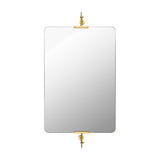 Amaranthe Accent Mirror MIRROR - Accent Mirror Surya Antiqued Gold 46"