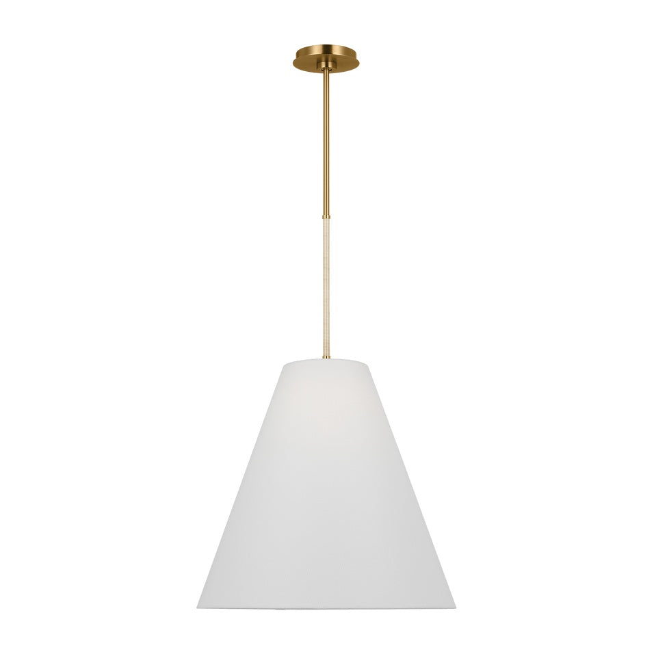 Remy Large Pendant LIGHTING - pendant Visual Comfort Burnished Brass
