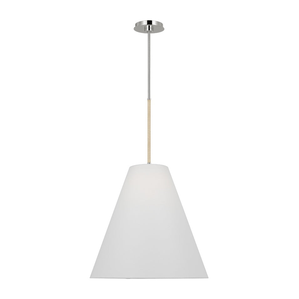 Remy Large Pendant LIGHTING - pendant Visual Comfort Polished Nickel