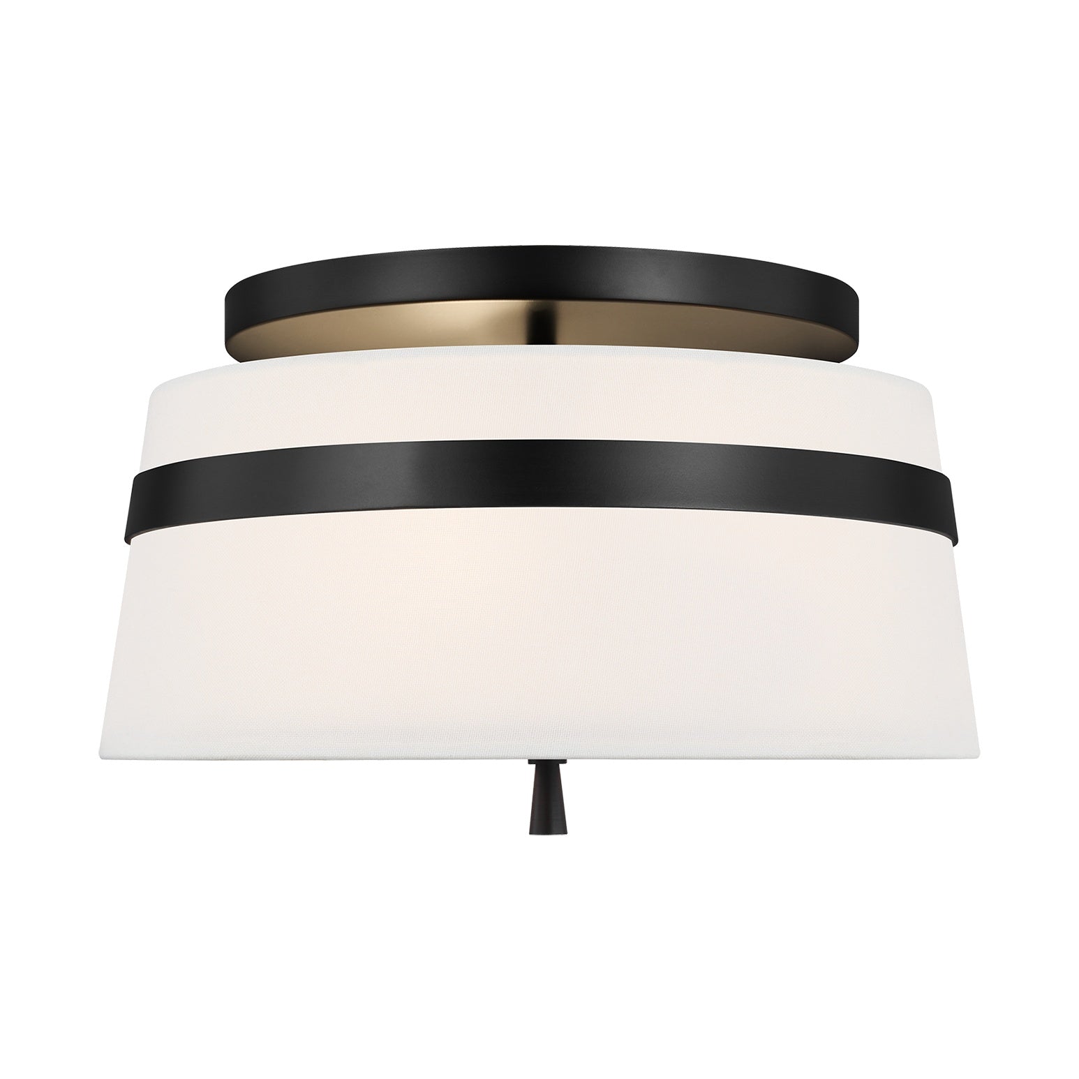 Cordtlandt Semi-Flush Mount LIGHTING - flush mount Visual Comfort Small Aged Iron