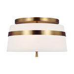 Cordtlandt Semi-Flush Mount LIGHTING - flush mount Visual Comfort Small Burnished Brass