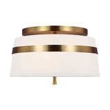 Cordtlandt Semi-Flush Mount LIGHTING - flush mount Visual Comfort Small Burnished Brass