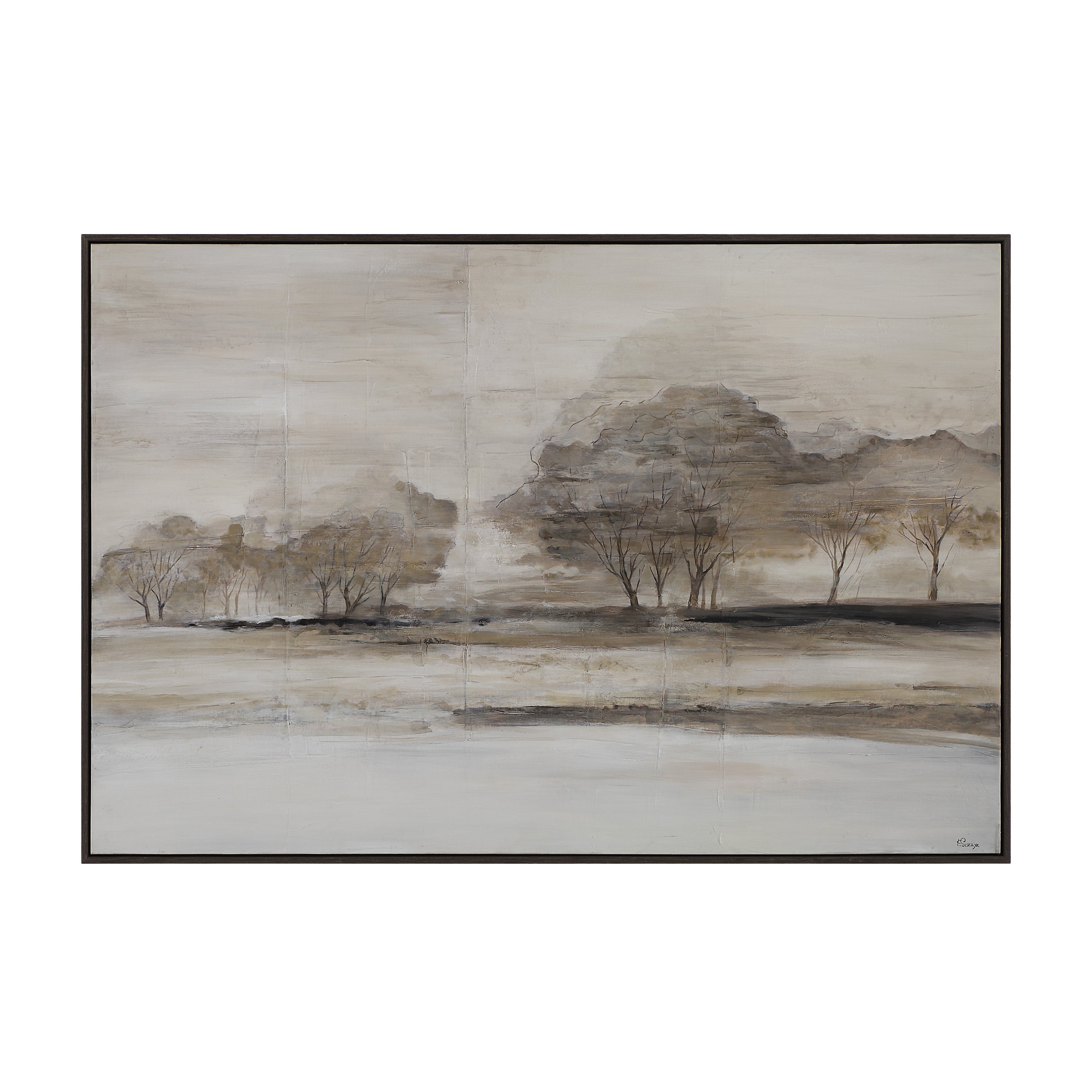 "Penderyn" Framed Canvas