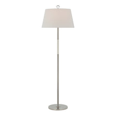 Polished Nickel and Parchment Leather