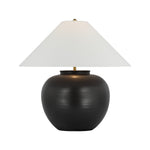Casey Medium Table Lamp LIGHTING - table lamp Visual Comfort Matte Black