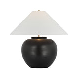 Casey Medium Table Lamp LIGHTING - table lamp Visual Comfort Matte Black