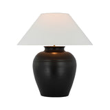 Prado Medium Table Lamp LIGHTING - table lamp Visual Comfort Matte Black