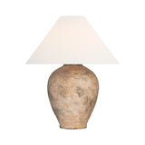 Fischer 36" Table Lamp LIGHTING - table lamp Visual Comfort Rustic Terracotta