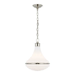 Wesley 15" Pendant LIGHTING - pendant Visual Comfort Polished Nickel
