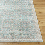 Aria Jade / Natural Washable Rug