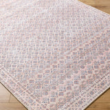 Aria Blush / Mocha Washable Rug