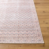 Aria Blush / Mocha Washable Rug