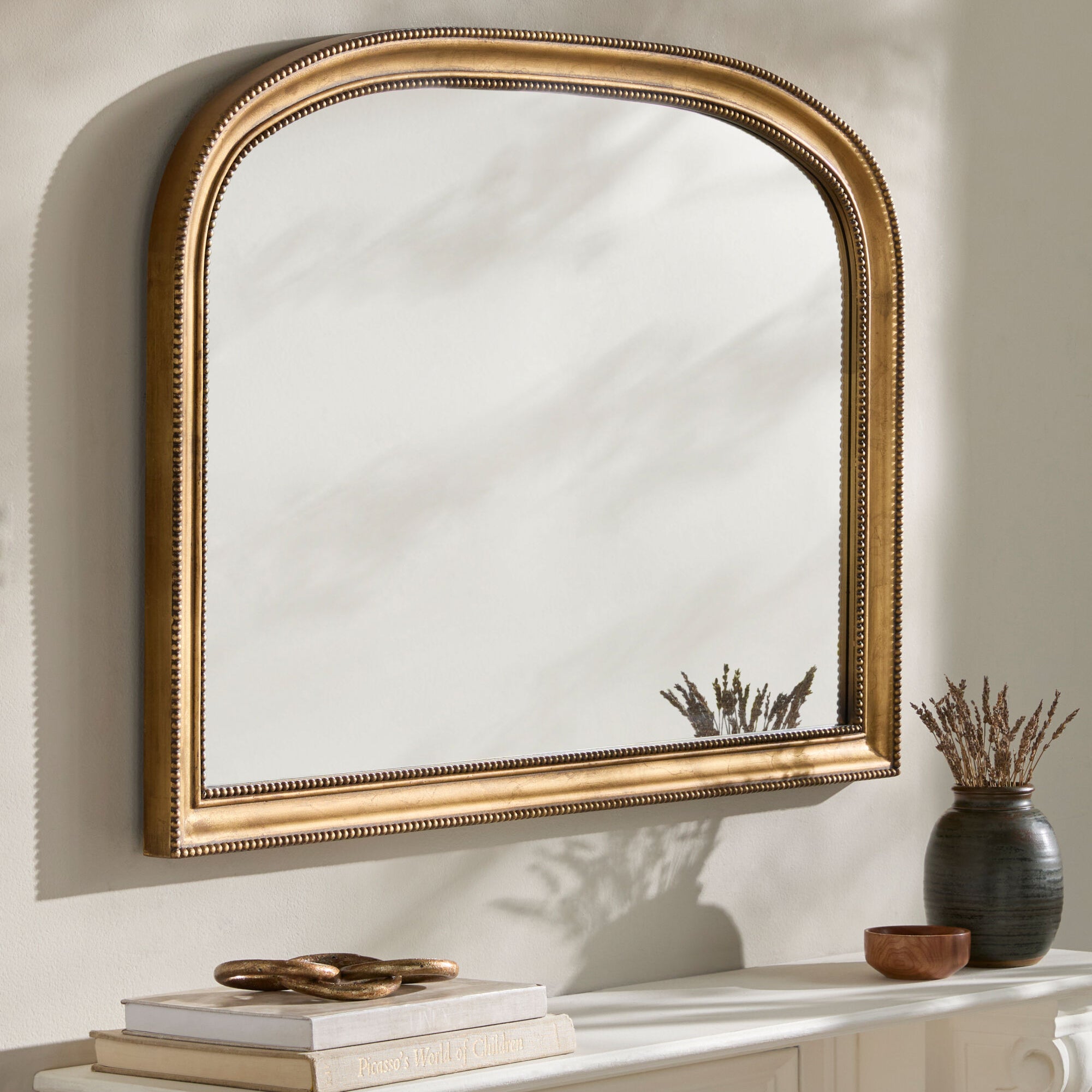 Natalyia Mantel Mirror MIRROR - Mantel Mirror Surya