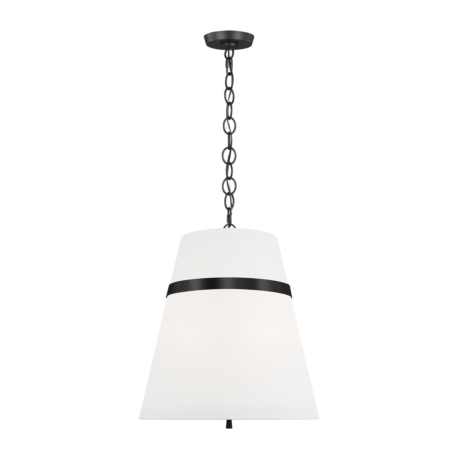 Cordtlandt Large Pendant LIGHTING - pendant Visual Comfort - Studio Aged Iron