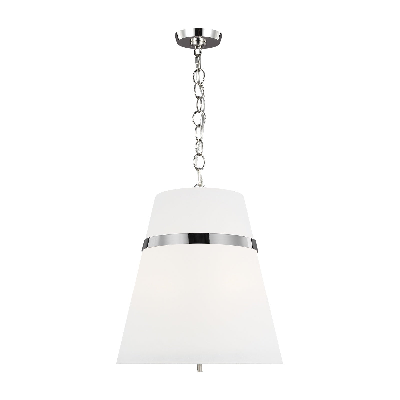 Cordtlandt Large Pendant LIGHTING - pendant Visual Comfort Polished Nickel