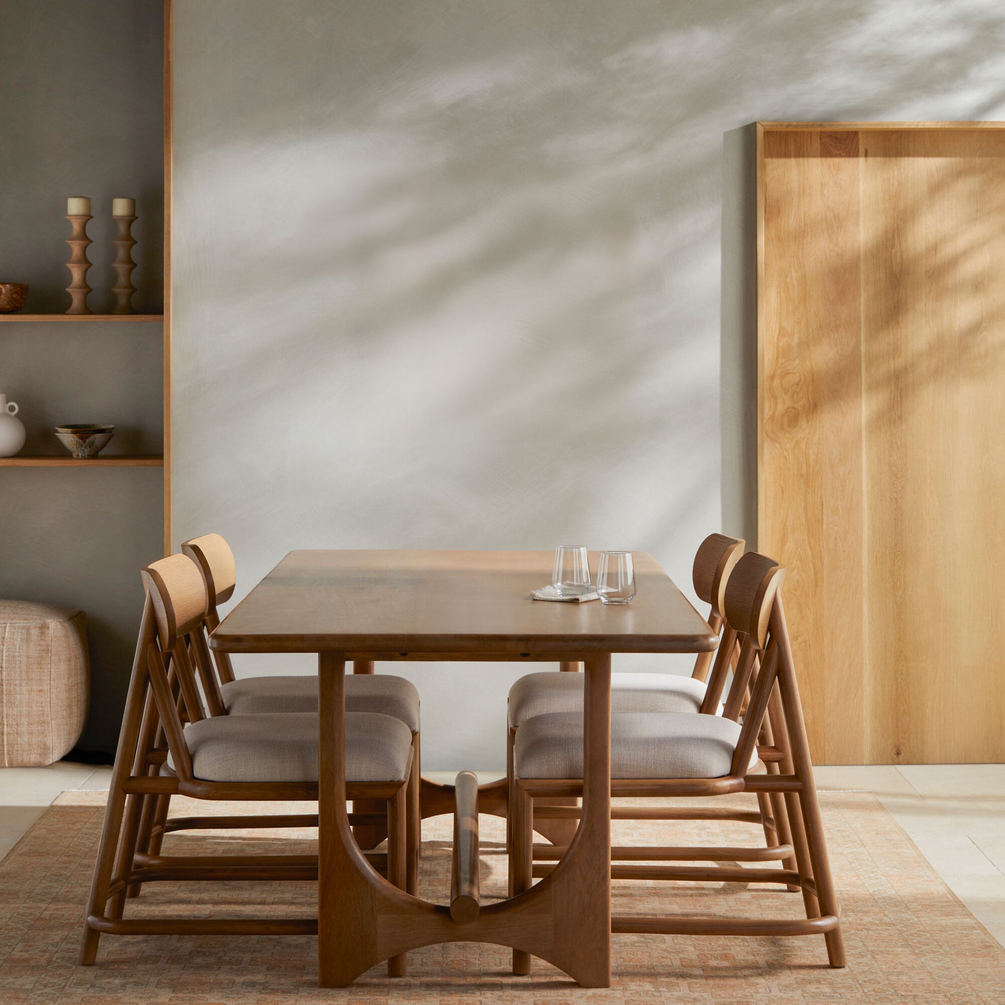 Arland Dining Table FURNITURE - dining table Surya