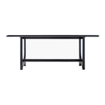 Arland Dining Table FURNITURE - dining table Surya Black
