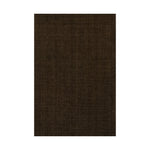 Nate Berkus Crosby Solid Wool Cozy Area Rug RUGS - wool Dash & Albert Brown 3' x 5'