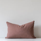 Cocoa Linen Pillow Cover