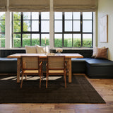 Nate Berkus Crosby Solid Wool Cozy Area Rug RUGS - wool Dash & Albert