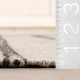 Nate Berkus York Striped Wool Cozy Area Rug RUGS - wool Dash & Albert