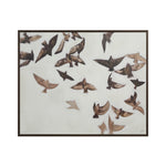 "Flight" Framed Canvas ARTWORK - framed print Renwil
