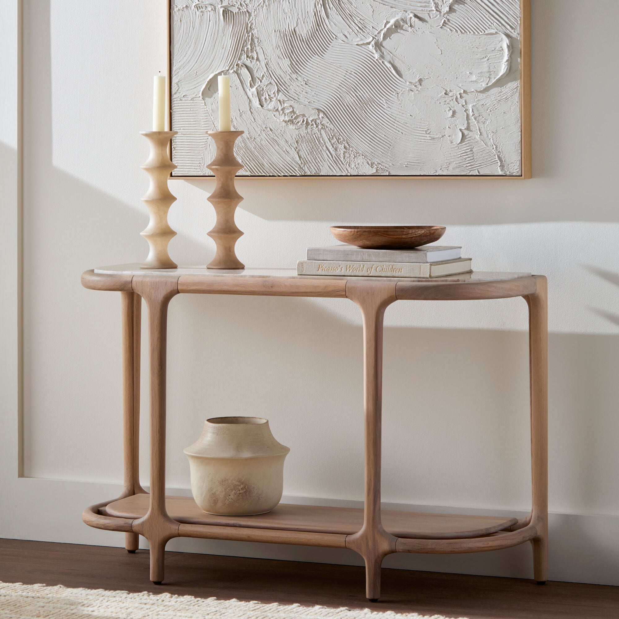Eve Console Table FURNITURE - console table Surya