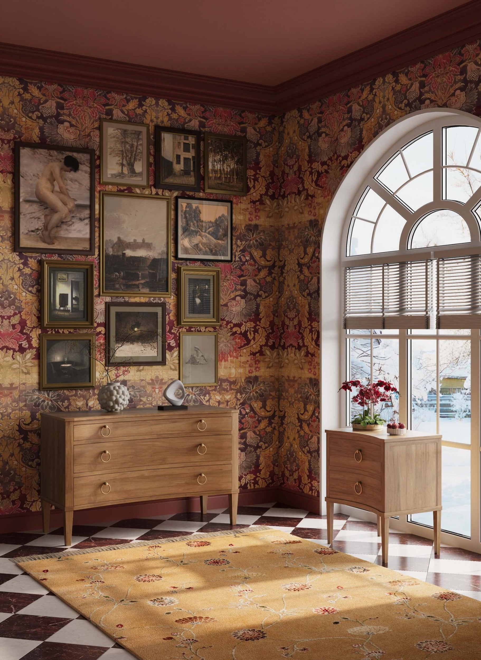 Bow Nightstand FURNITURE - nightstand Bramble