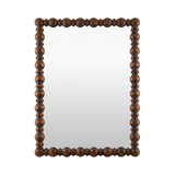 Brogan Accent Mirror MIRROR - Accent Mirror Surya Dark Brown 24" x 36"