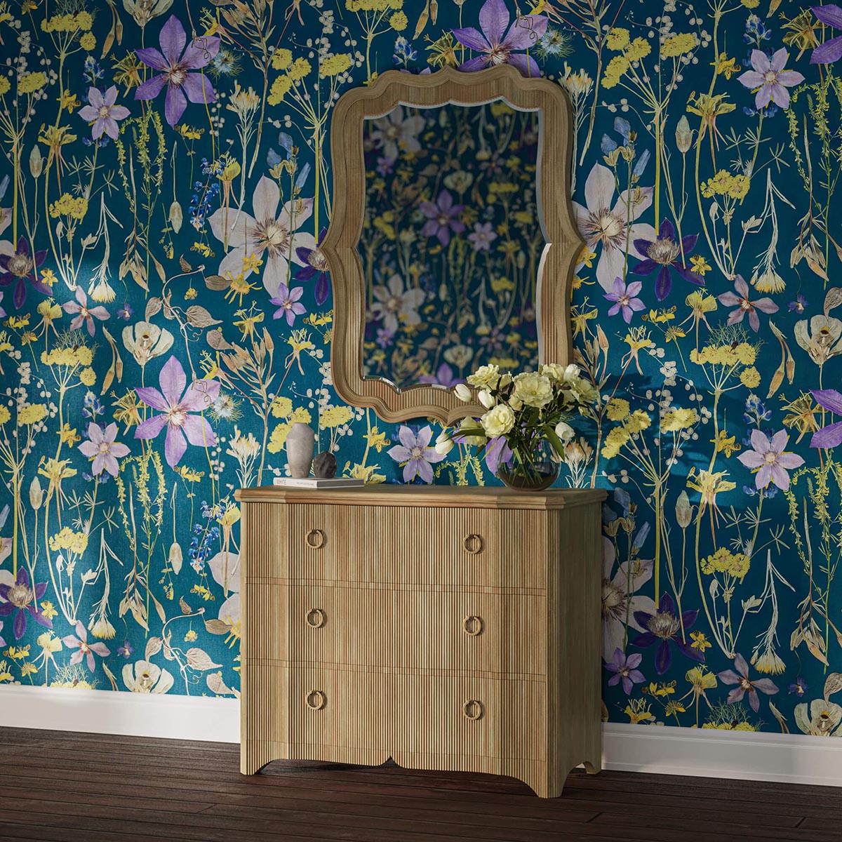 Brighton 3 Drawer Dresser FURNITURE - dressers & chests Bramble