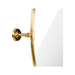 Brix Oval Accent Mirror MIRROR - Accent Mirror Surya