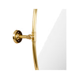 Brix Oval Accent Mirror MIRROR - Accent Mirror Surya