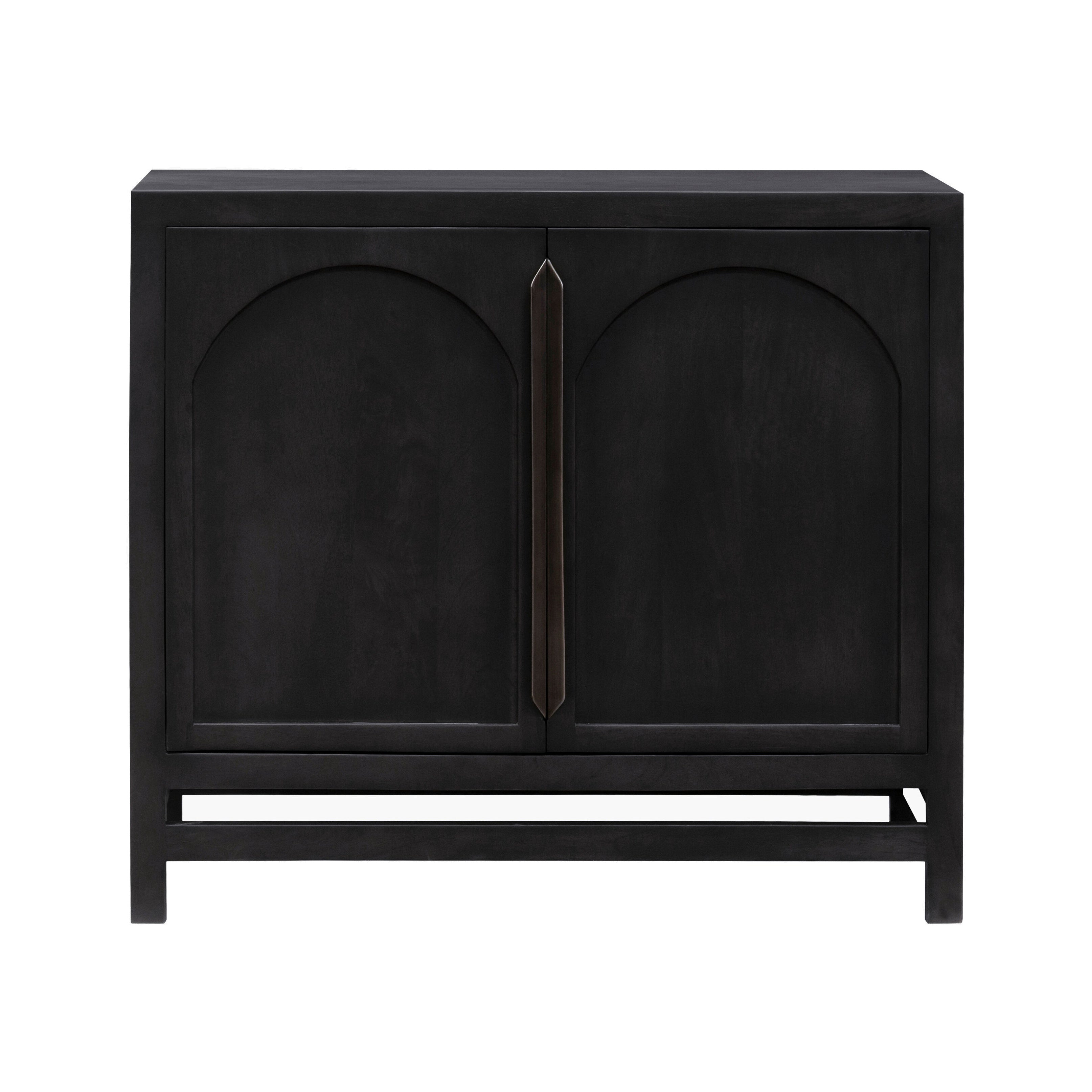 Byron Cabinet FURNITURE - cabinet Surya Black