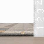 Sundara Modern Plaid Indoor/Outdoor Rug RUGS - synthetic Dash & Albert