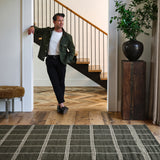 Nate Berkus Downing Plaid Wool Cozy Area Rug RUGS - wool Dash & Albert
