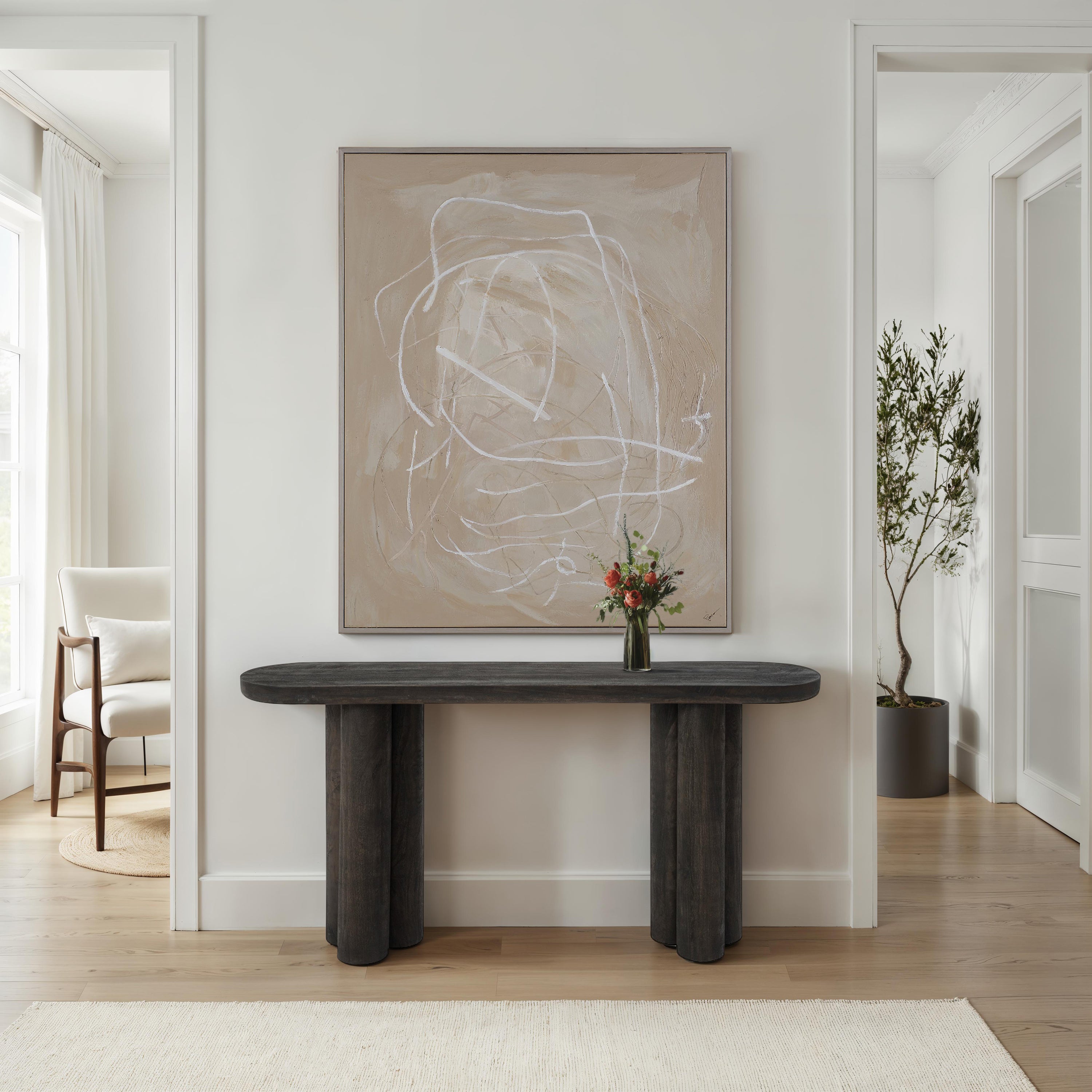 Valongo Console Table FURNITURE - console table Renwil