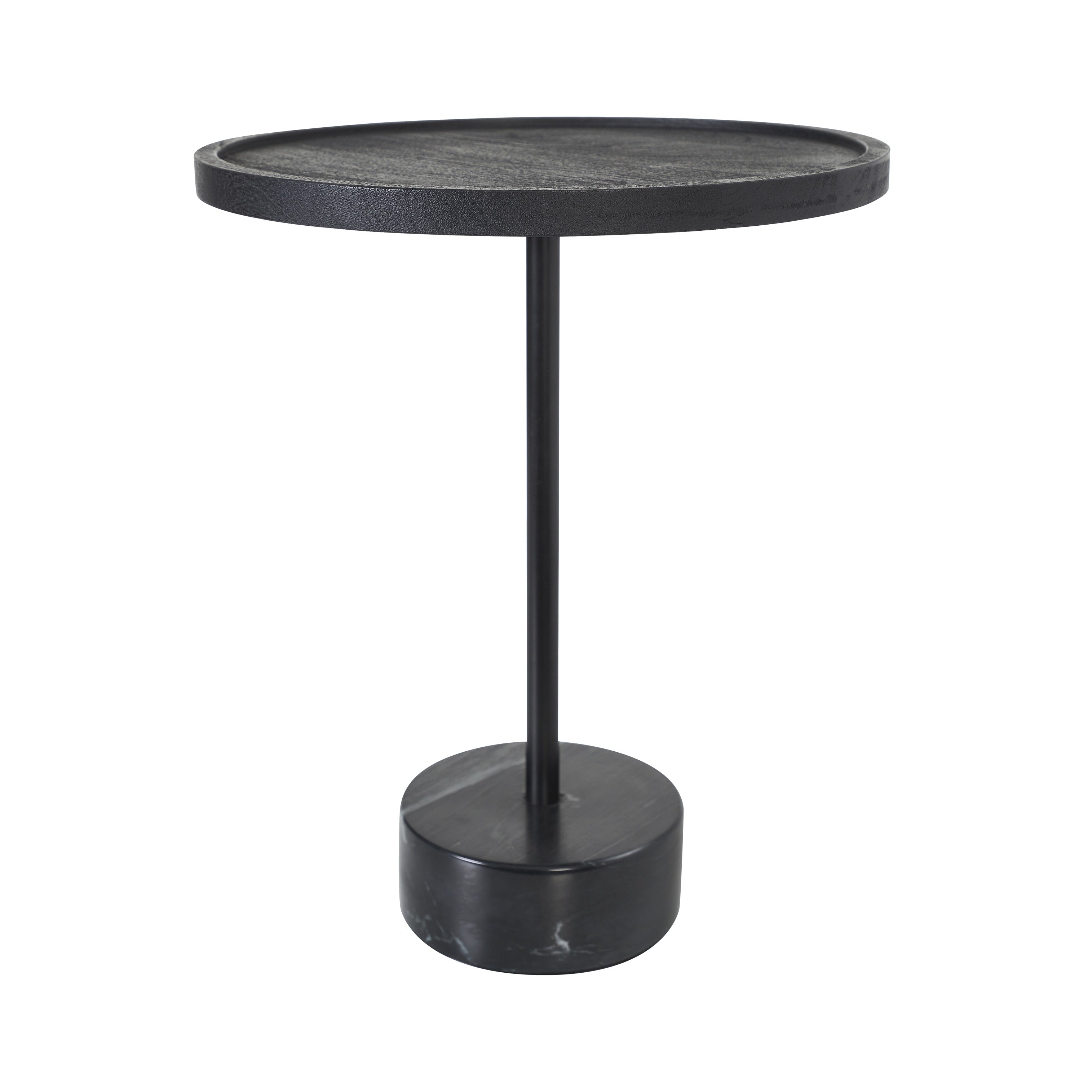 Bramba Side Table FURNITURE - end table Renwil Black