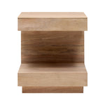 Coburn End Table FURNITURE - end table Surya Brown