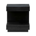Coburn End Table FURNITURE - end table Surya Black