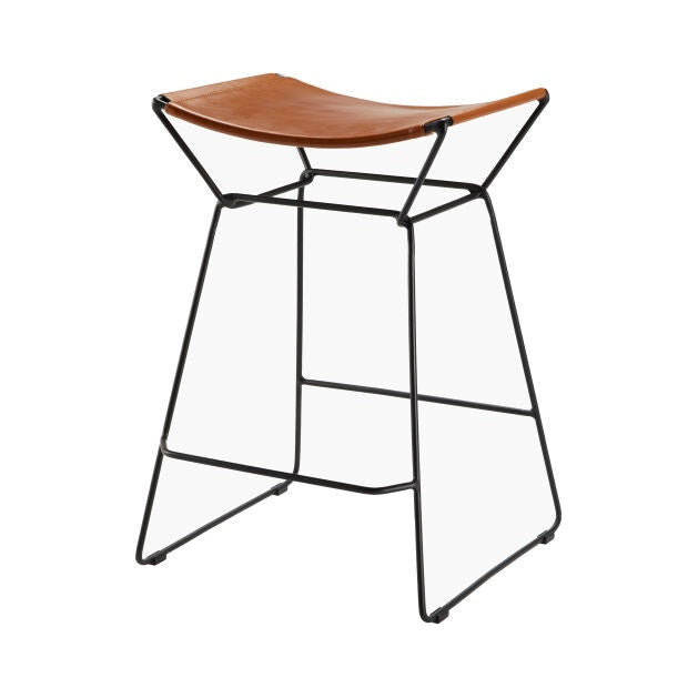 Celerio Counter Stool FURNITURE - bar/counter stool Surya Metallic - Bronze