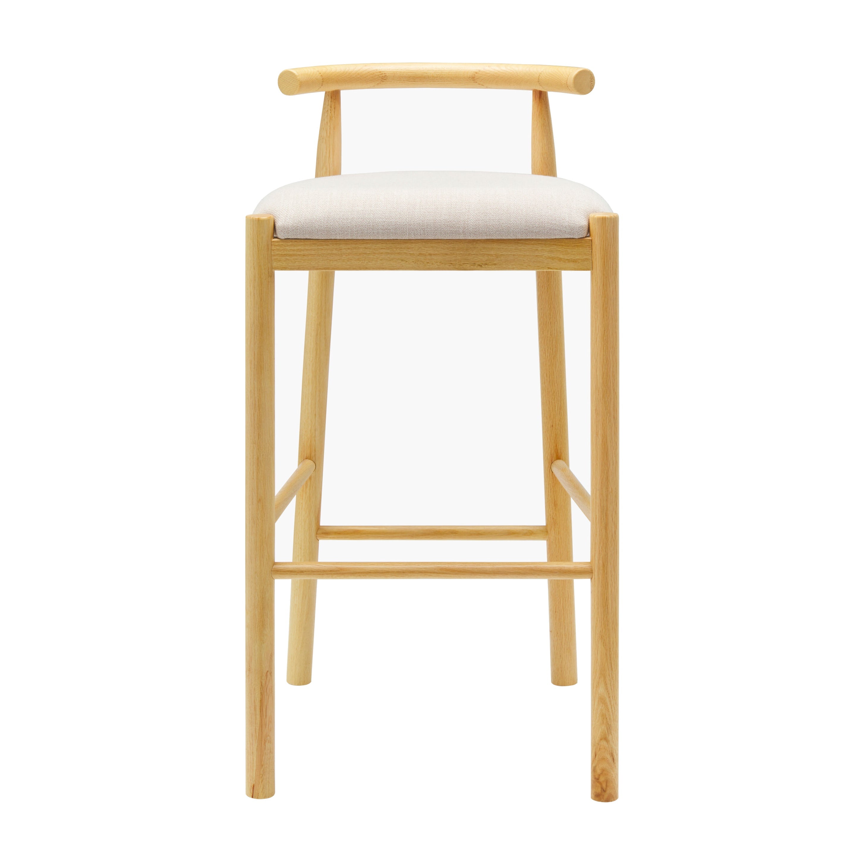Callum Bar Stool FURNITURE - bar/counter stool Surya Wheat
