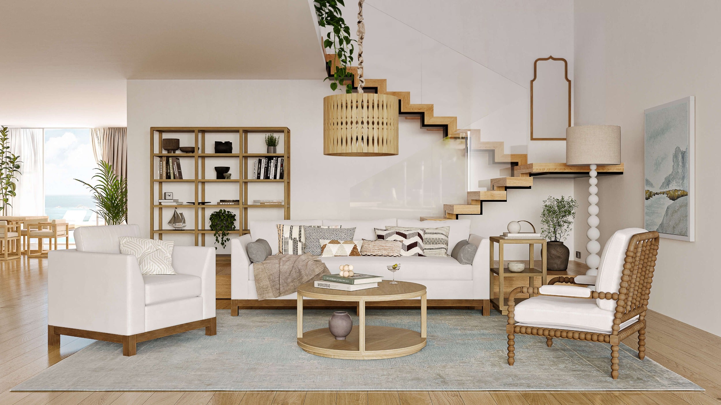 Cowan End Table FURNITURE - side table Bramble