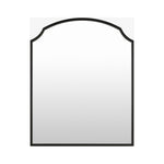 Corbin Mantel Mirror MIRROR - Mantel Mirror Surya Black