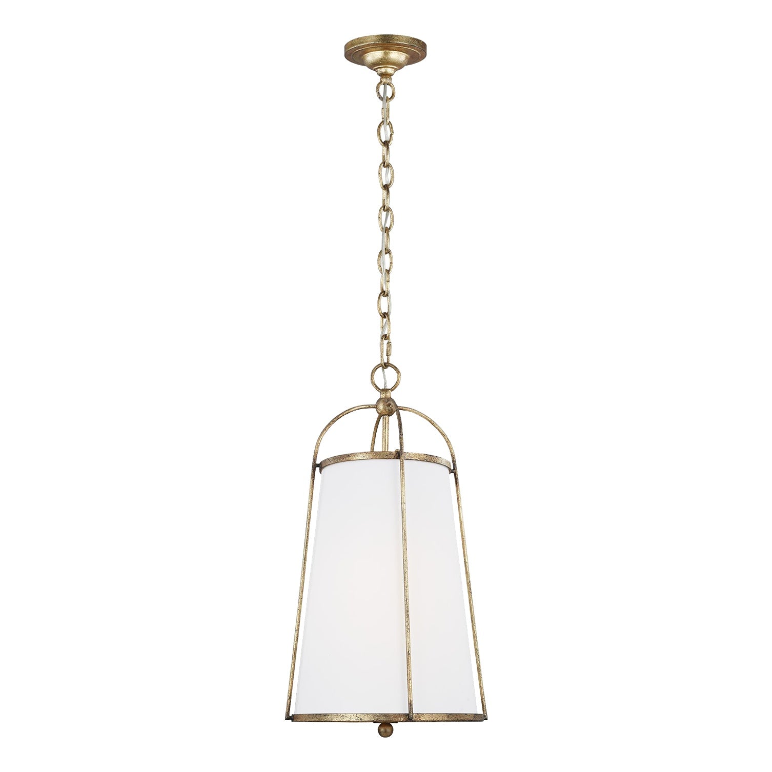 Stonington Small Hanging Shade LIGHTING - chandelier Visual Comfort Antique Gild
