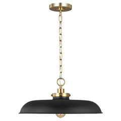 Midnight Black and Burnished Brass