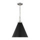 Midnight Black and Polished Nickel